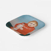 Assiettes En Carton Henri Rousseau - Enfant avec poupée (Angulaire)