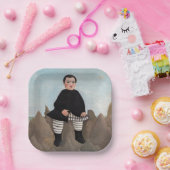 Assiettes En Carton Henri Rousseau - Garçon sur les rochers (Fête)