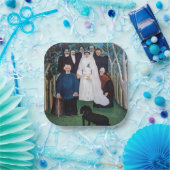 Assiettes En Carton Henri Rousseau - La fête de mariage (Fête)