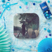 Assiettes En Carton Henri Rousseau - Le Charmeur Des Serpents (Fête)