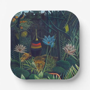 Assiettes En Carton Henri Rousseau - Le Rêve / The Dream
