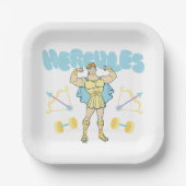 Assiettes En Carton Hercules Arrows and Dumbbells Flex Paper Plates (Recto)