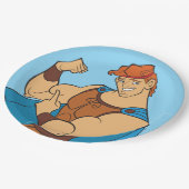 Assiettes En Carton Hercules Bicep Flex Paper Plates (Angle)