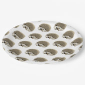 Assiettes En Carton Hérisson  (Angle)