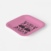 Assiettes En Carton Hérisson Art populaire (Angulaire)