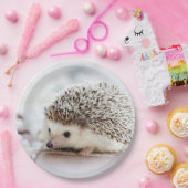 Assiettes En Carton Hérisson de bébé mignon (Fête)