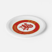 Assiettes En Carton Héroïnes de Jéricho (Angle)