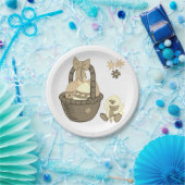 Assiettes En Carton Heure de l'Est (Fête)