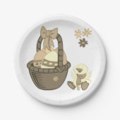 Assiettes En Carton Heure de l'Est (Devant)