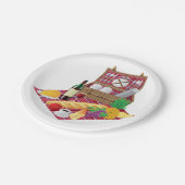 Assiettes En Carton Heure de pique (Angle)