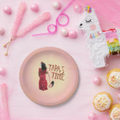 Assiettes En Carton Heure des tapas (Fête)