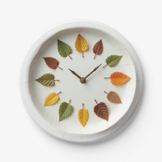 Assiettes En Carton Heure du printemps (Devant)