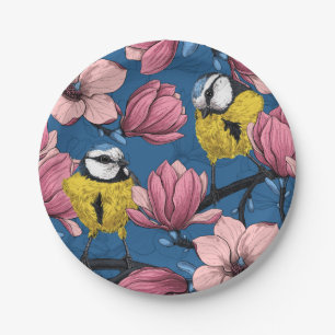 Assiettes En Carton Heure du printemps
