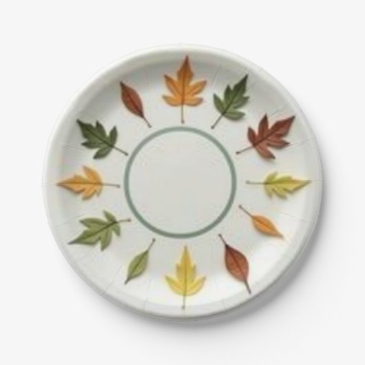 Assiettes En Carton Heure du printemps (Devant)