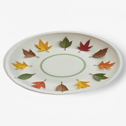 Assiettes En Carton Heure du printemps (Angle)