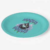 Assiettes En Carton Heureuse Sorcière Halloween Stirring Leur Potion P (Angle)