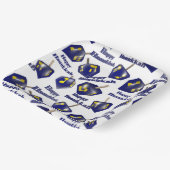 Assiettes En Carton Heureux Hanoukka tournoyant Dreidel (Angulaire)