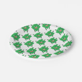 Assiettes En Carton heureux ketupat (Angle)