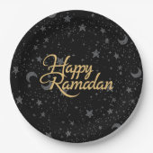 Assiettes En Carton heureux Ramadan (Devant)