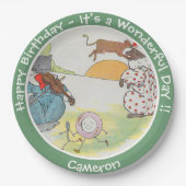 Assiettes En Carton Hey Diddle Diddle Collection de fête d'anniversair (Devant)