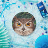 Assiettes En Carton Hibou (Fête)