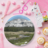 Assiettes En Carton High Country Mountain Stream I (Fête)