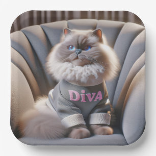 Assiettes En Carton Himalaya Diva Chat
