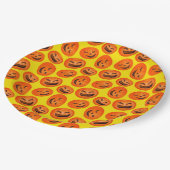 Assiettes En Carton Hip citrouille éffrayant Halloween partie fournit  (Angle)