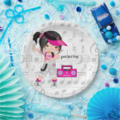 Assiettes En Carton Hip hop (Fête)