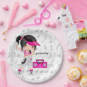 Assiettes En Carton Hip hop (Fête)