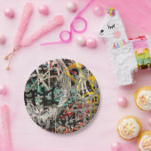 Assiettes En Carton hip hop (Fête)