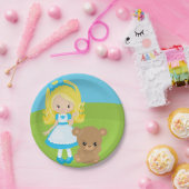 Assiettes En Carton Histoire de Fairytale Goldilocks et trois ours (Fête)