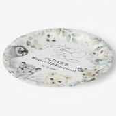 Assiettes En Carton Hiver ONE derland Arctic Animaux Forêt de neige (Angle)