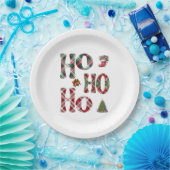 Assiettes En Carton Ho Ho Ho Joué Noël (Fête)