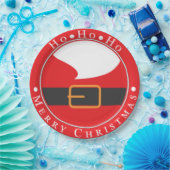 Assiettes En Carton Ho Ho Ho Joyeux Noël (Fête)