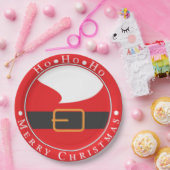 Assiettes En Carton Ho Ho Ho Joyeux Noël (Fête)