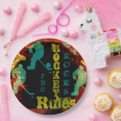 ASSIETTES EN CARTON HOCKEY (Fête)