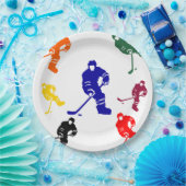 ASSIETTES EN CARTON HOCKEY (Fête)