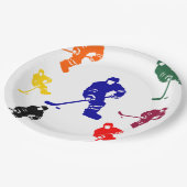 ASSIETTES EN CARTON HOCKEY (Angle)