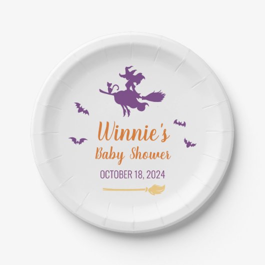 Assiettes En Carton Hocus Pocus (Devant)