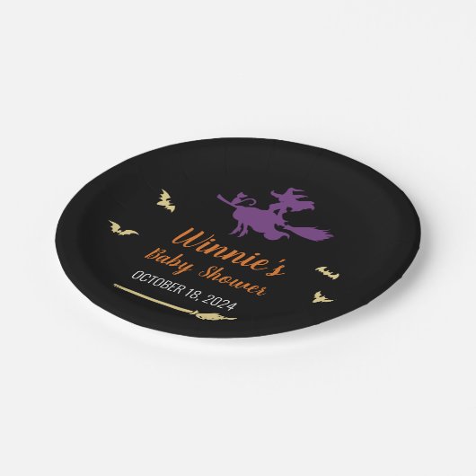 Assiettes En Carton Hocus Pocus (Angle)