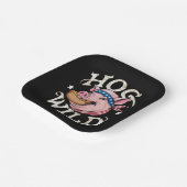 Assiettes En Carton Hog Wild (Angulaire)