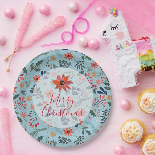 Assiettes En Carton Holiday Christmas (Fête)