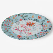Assiettes En Carton Holiday Christmas (Angle)