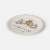 Assiettes En Carton Holiday Cookie Exchange Party (Angle)