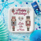 Assiettes En Carton Holiday Nutcracker (Fête)
