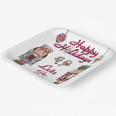 Assiettes En Carton Holiday Nutcracker (Angulaire)