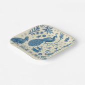 Assiettes En Carton Holiday Winter Scene Mahjong Plates (Angulaire)