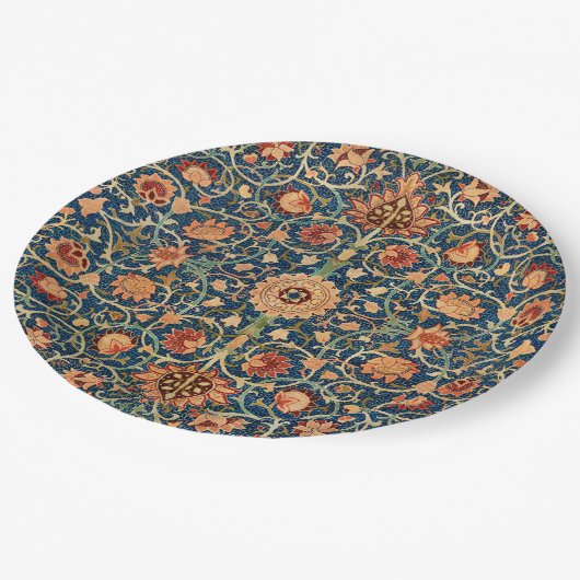Assiettes En Carton Holland Park Design (par William Morris) (Angle)