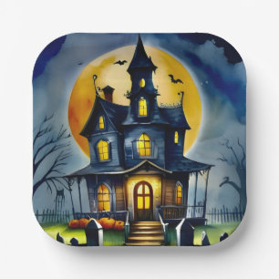 Assiettes En Carton Hollow et Moon